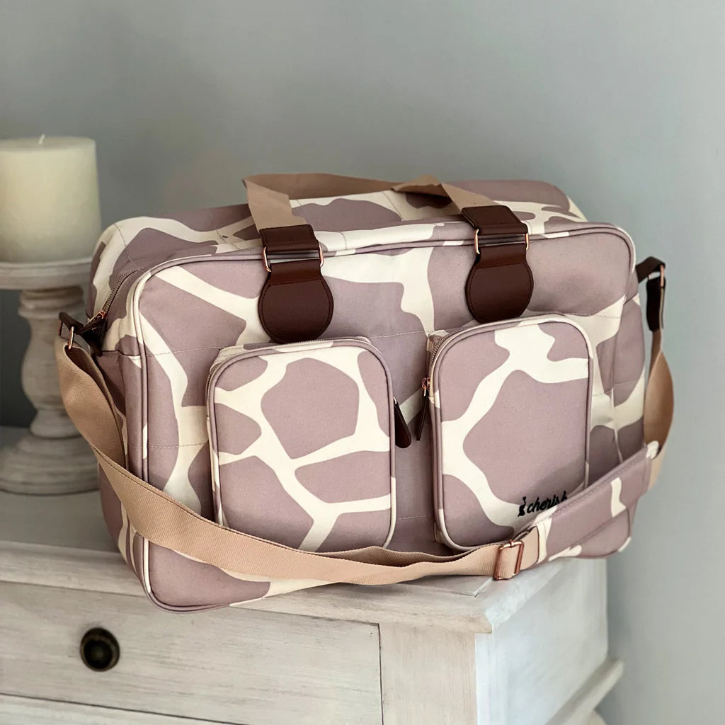 My Babiie Dani Dyer Giraffe Deluxe Changing Bag - For Your Little One