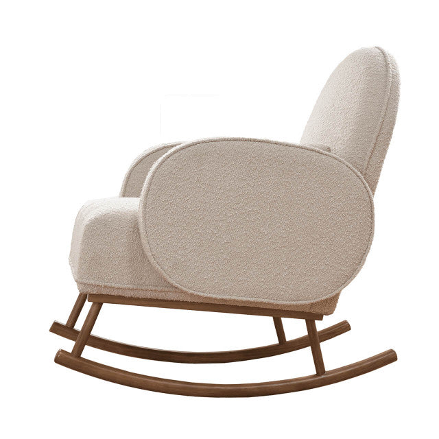 Tutti Bambini Micah Rocking Chair & Footstool - Boucle Biscuit - For Your Little One