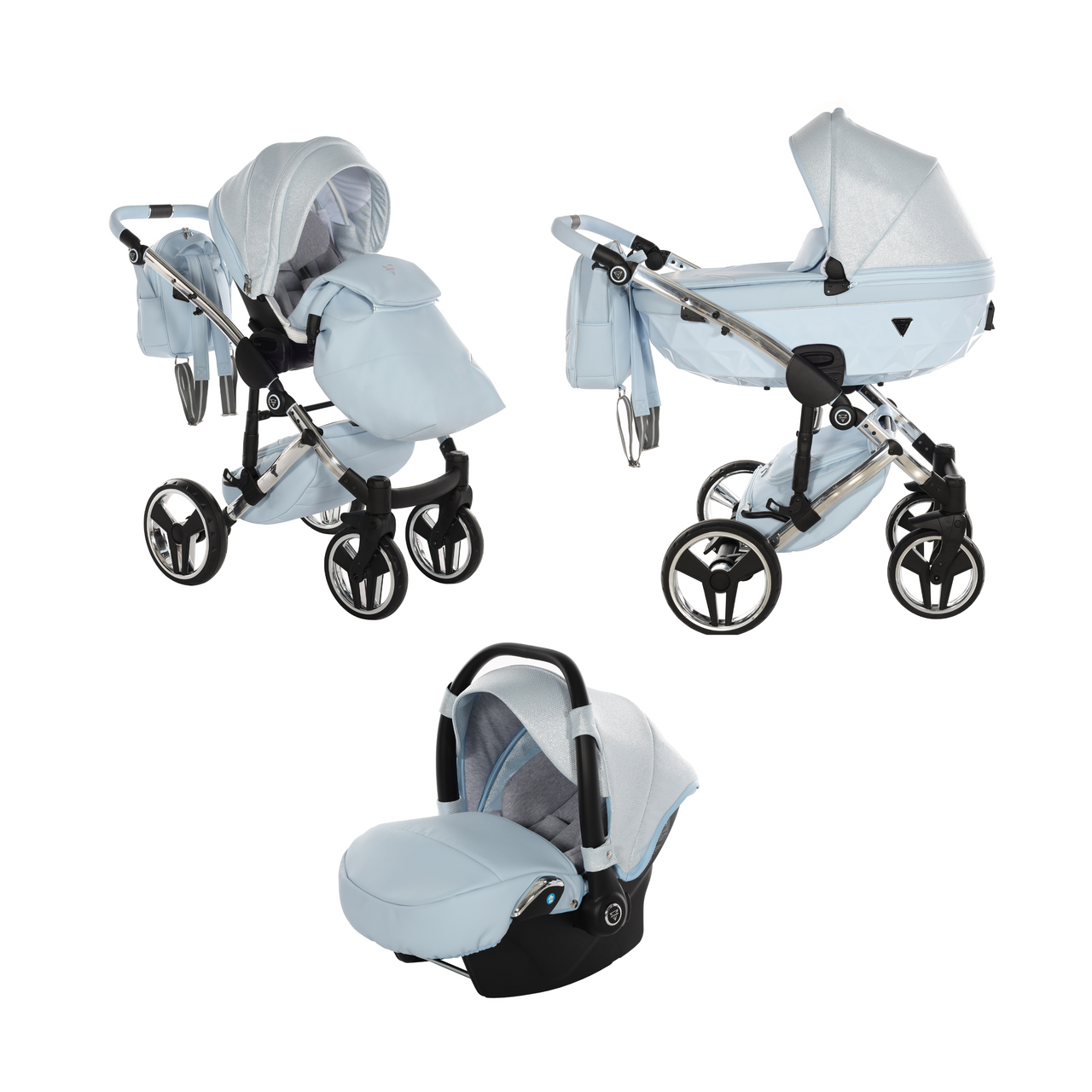 Baby blue travel system outlet