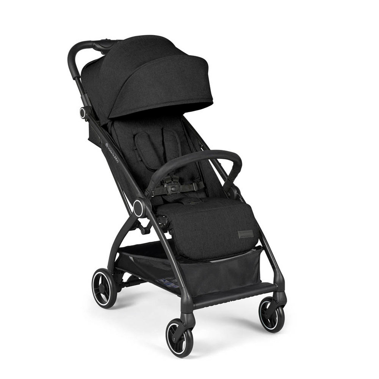 Ickle Bubba Aries Autofold Stroller - Black - For Your Little One