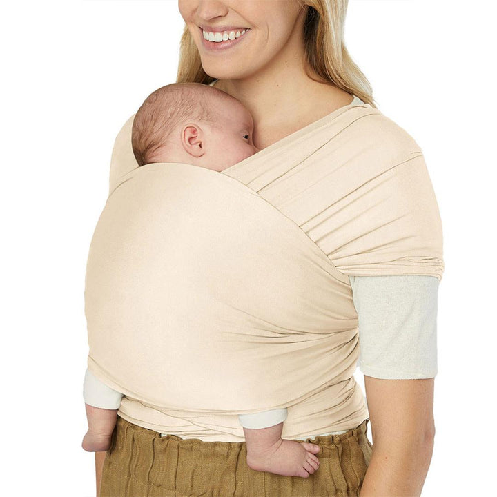 Ergobaby Carrier Aura Wrap Sustainable Knit- Cream - For Your Little One