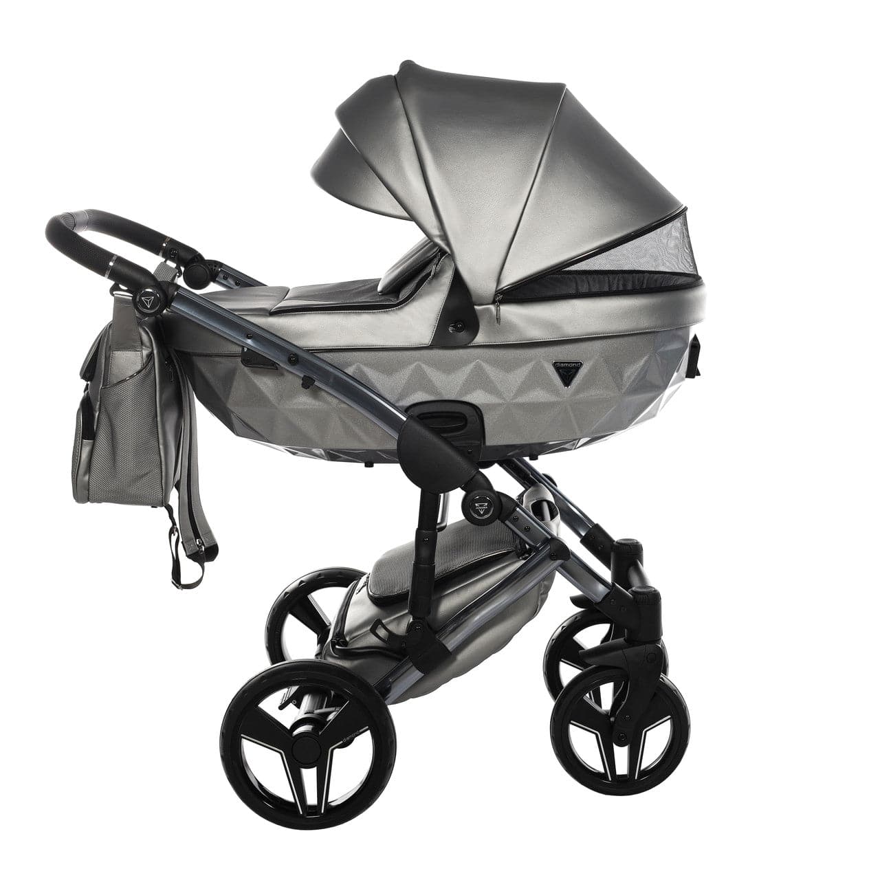 Junama S-Class 2 In 1 Pram - Silver - For Your Little One