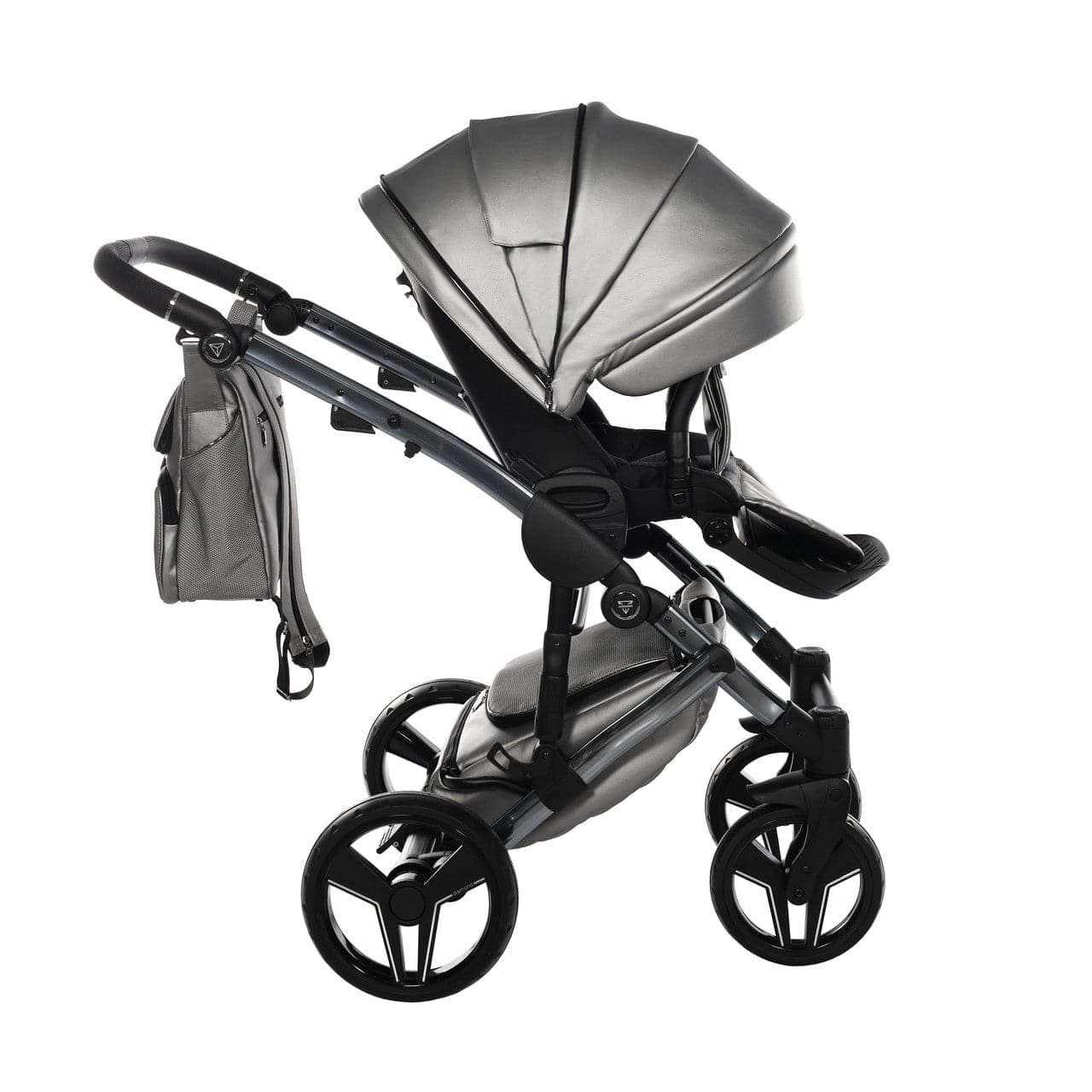 Junama S-Class 2 In 1 Pram - Silver - For Your Little One