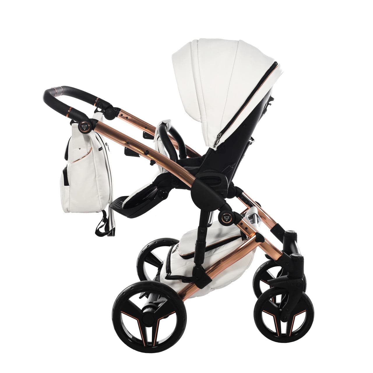 Junama S-Class 2 In 1 Pram - White - For Your Little One
