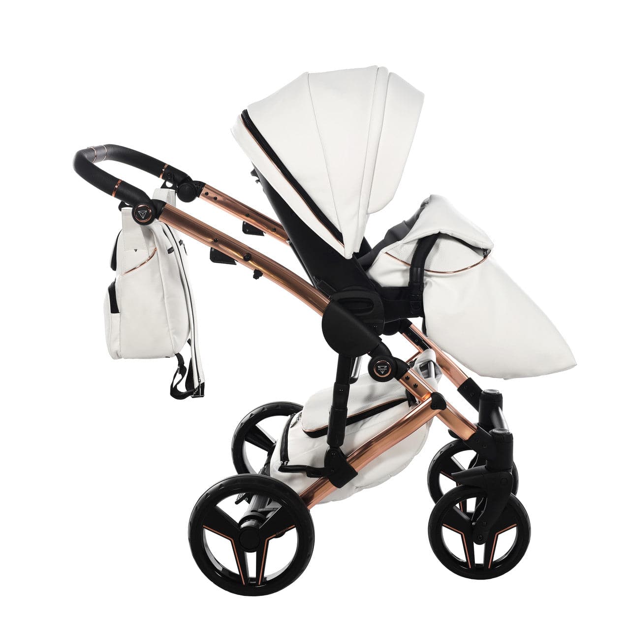 Junama S-Class 2 In 1 Pram - White - For Your Little One