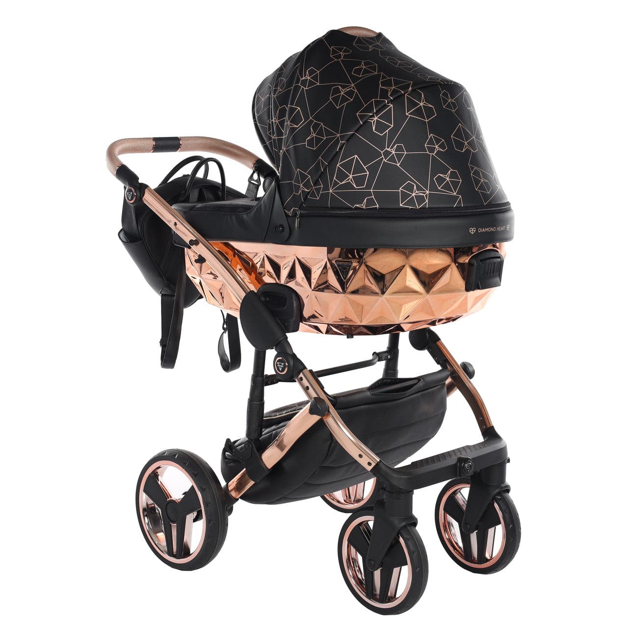 Junama Heart 3 In 1 Travel System - Black - For Your Little One