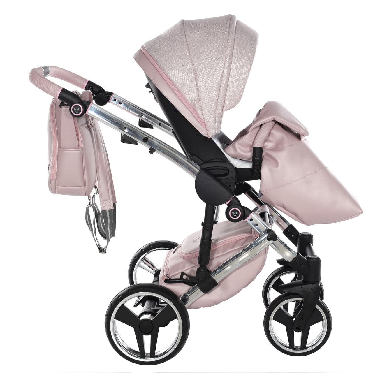 Junama Dolce 2 In 1 Pram - Pink - For Your Little One