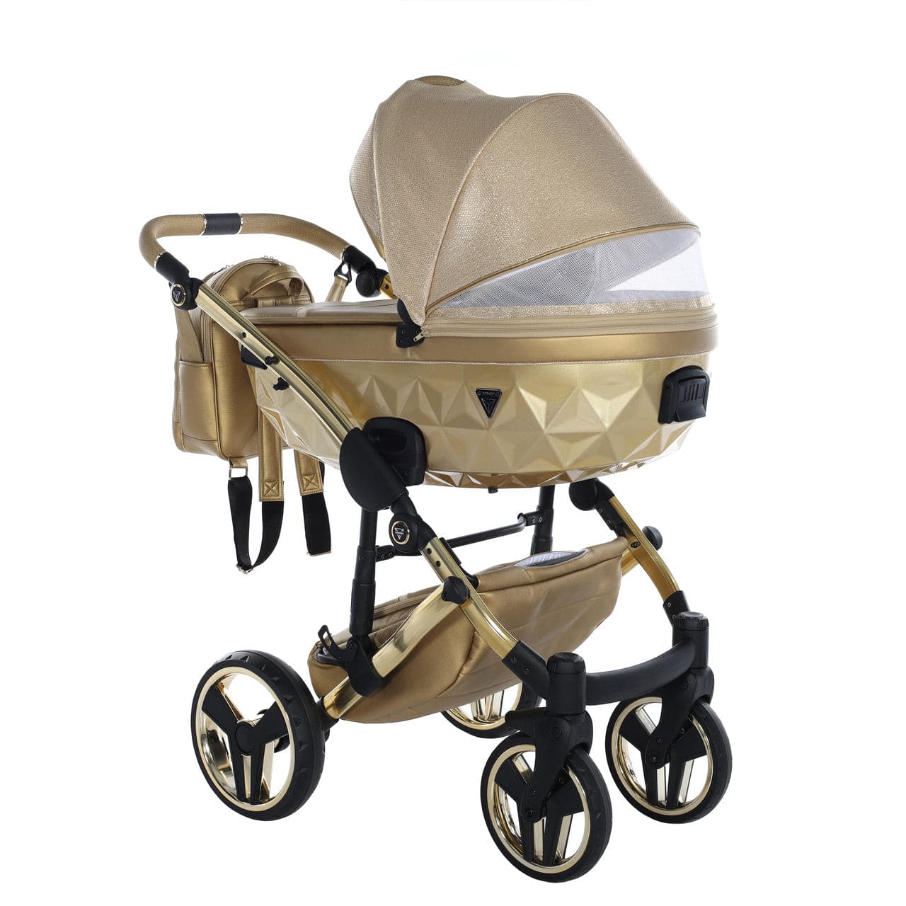 Junama Dolce 2 In 1 Pram - Gold - For Your Little One