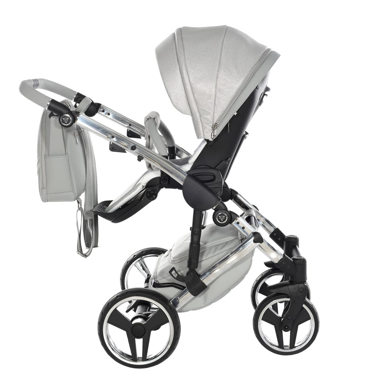 Junama Dolce 2 In 1 Pram - Silver - For Your Little One