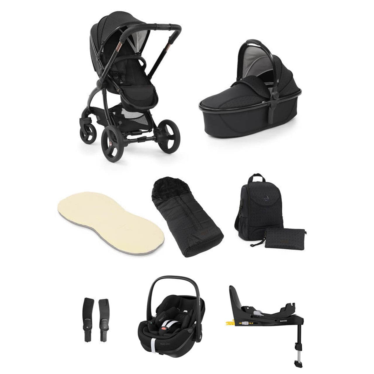 Egg® 2 Luxury Pebble 360 Pro i-Size Special Edition Bundle - Black Geo - | For Your Little One