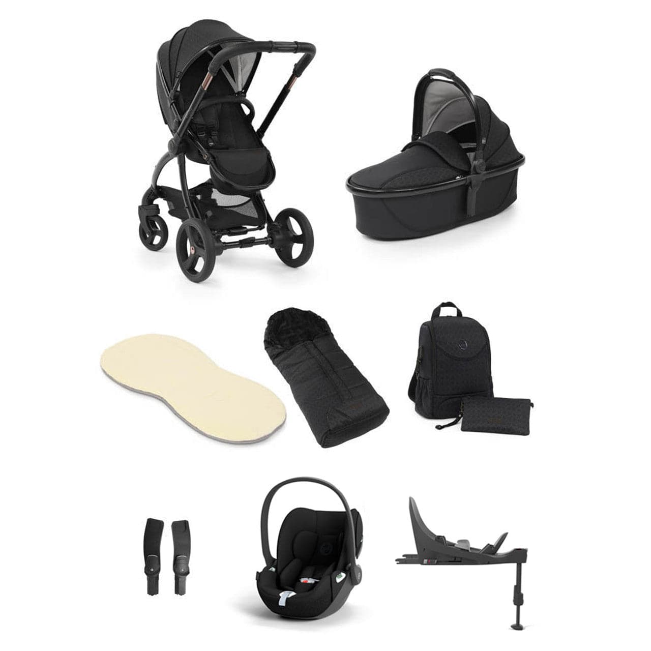 Egg® 2 Luxury Cloud T i-Size Special Edition Bundle - Black Geo - | For Your Little One