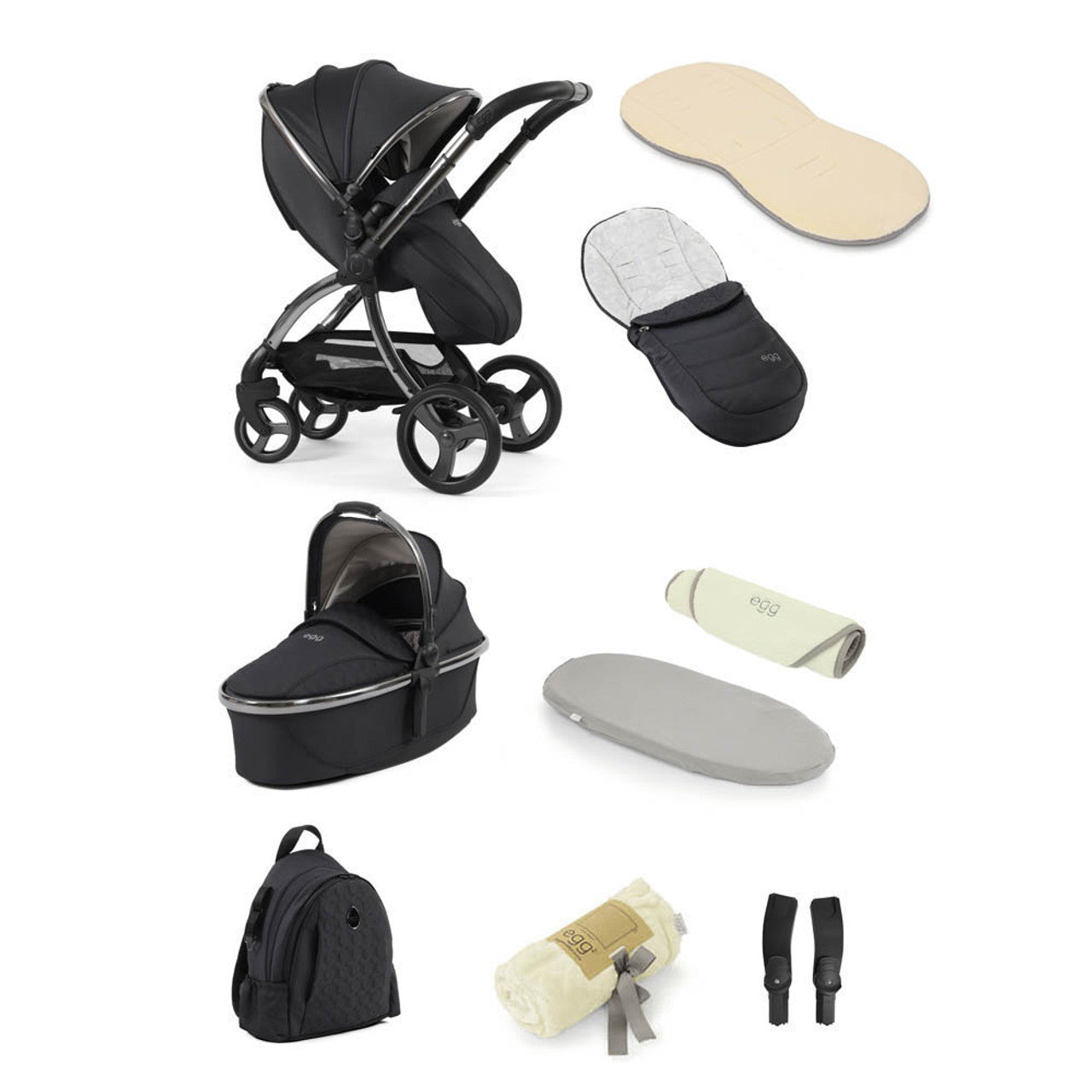 Egg® 3 Snuggle Package 2 In 1 - Carbonite -  | For Your Little One