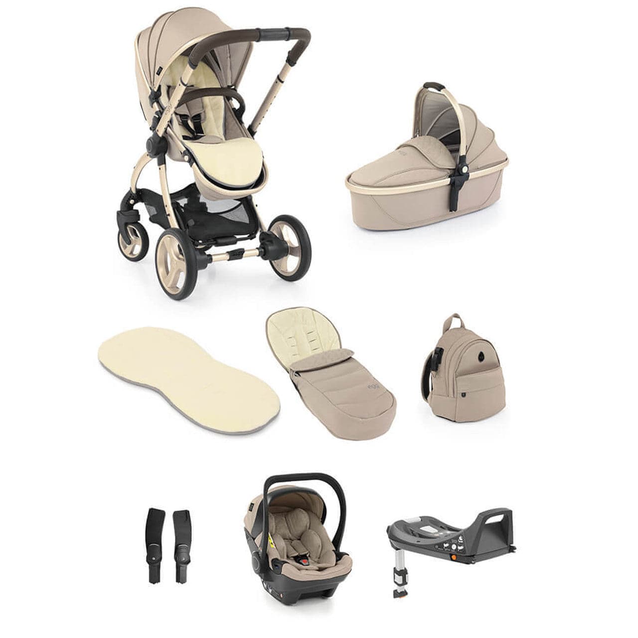 Egg® 2 Luxury Shell i-Size Travel System Bundle - Feather - For Your Little One