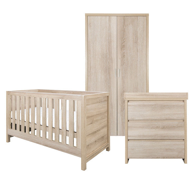 Tutti Bambini Modena 3 Piece Room Set - Oak -  | For Your Little One