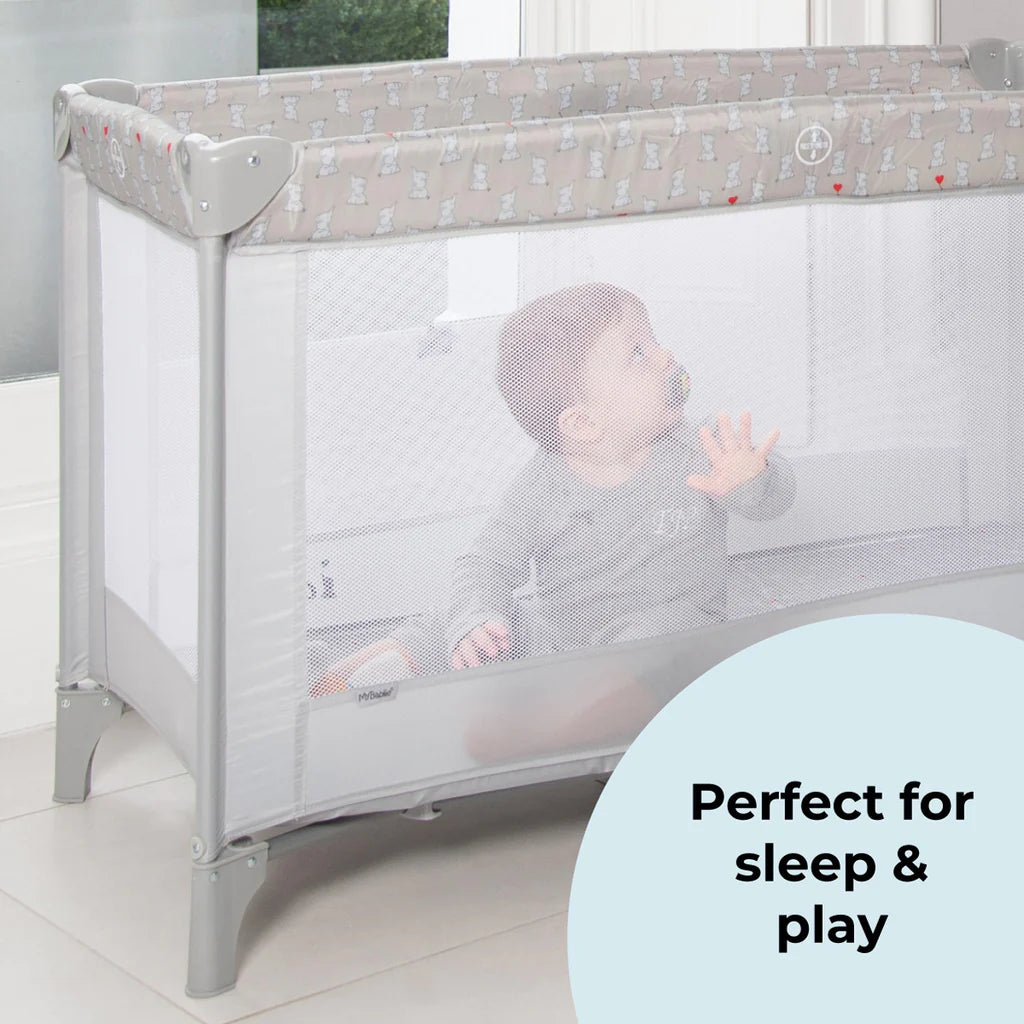 My Babiie Dani Dyer Elephants Travel Cot -  | For Your Little One