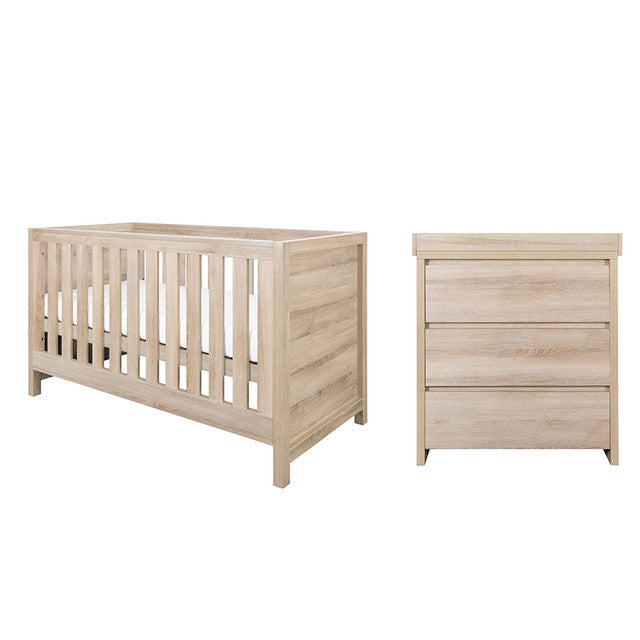 Tutti Bambini Modena 2 Piece Room Set - Oak - For Your Little One