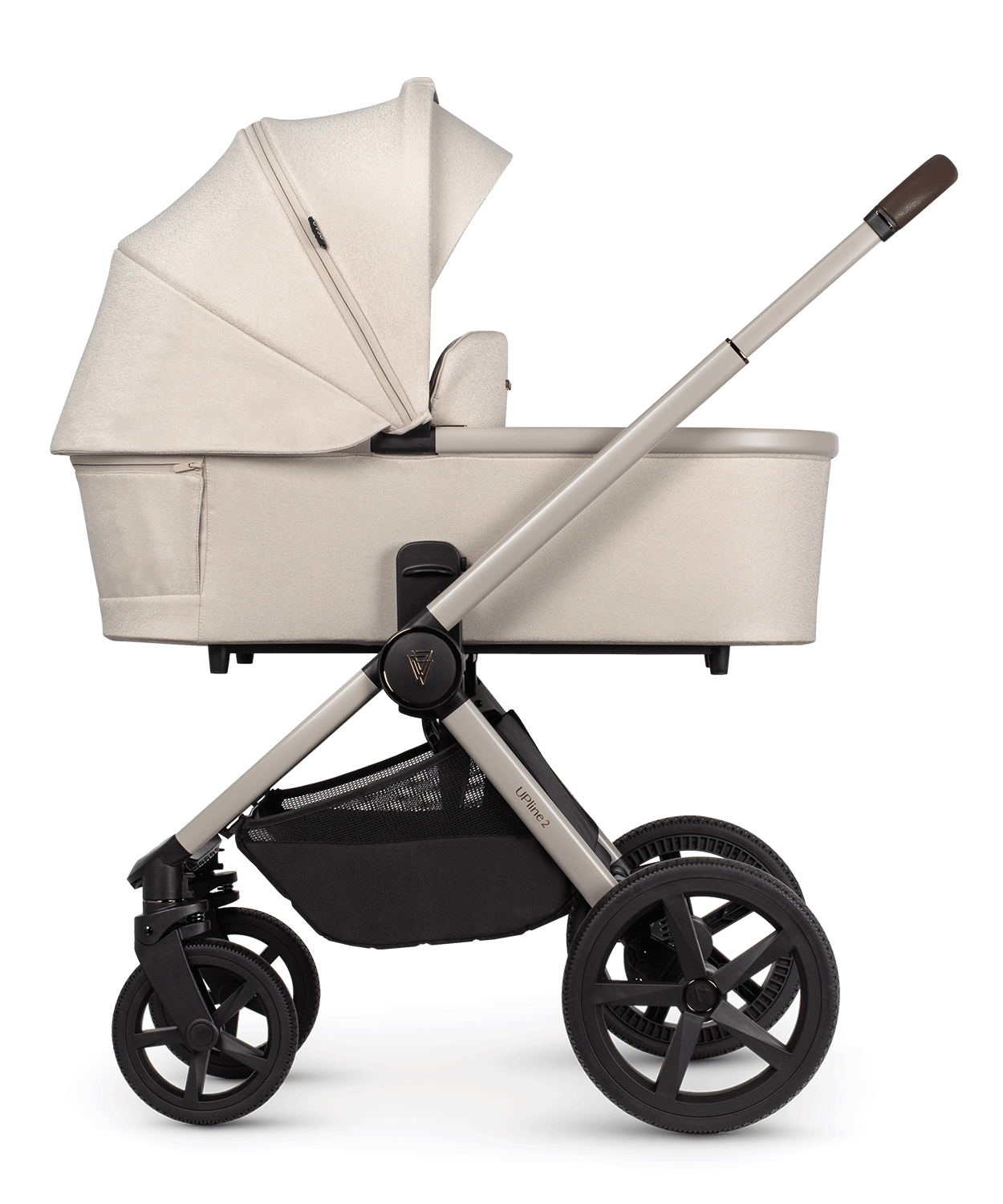 Venicci Upline 2 - 3 In 1 Travel System And Base - Stone Beige