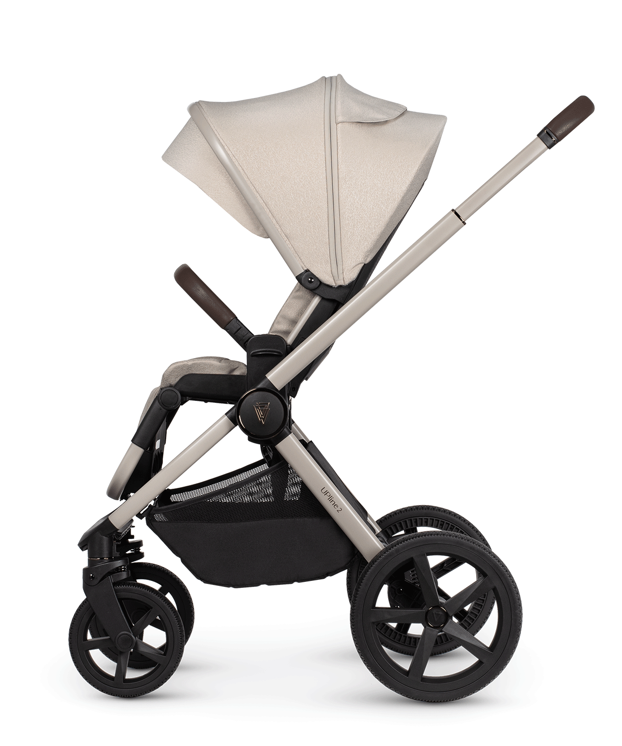 Venicci Upline 2 - 3 In 1 Travel System And Base - Stone Beige