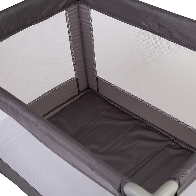 Red Kite Sleeptight Travel Cot - Grey - For Your Little One