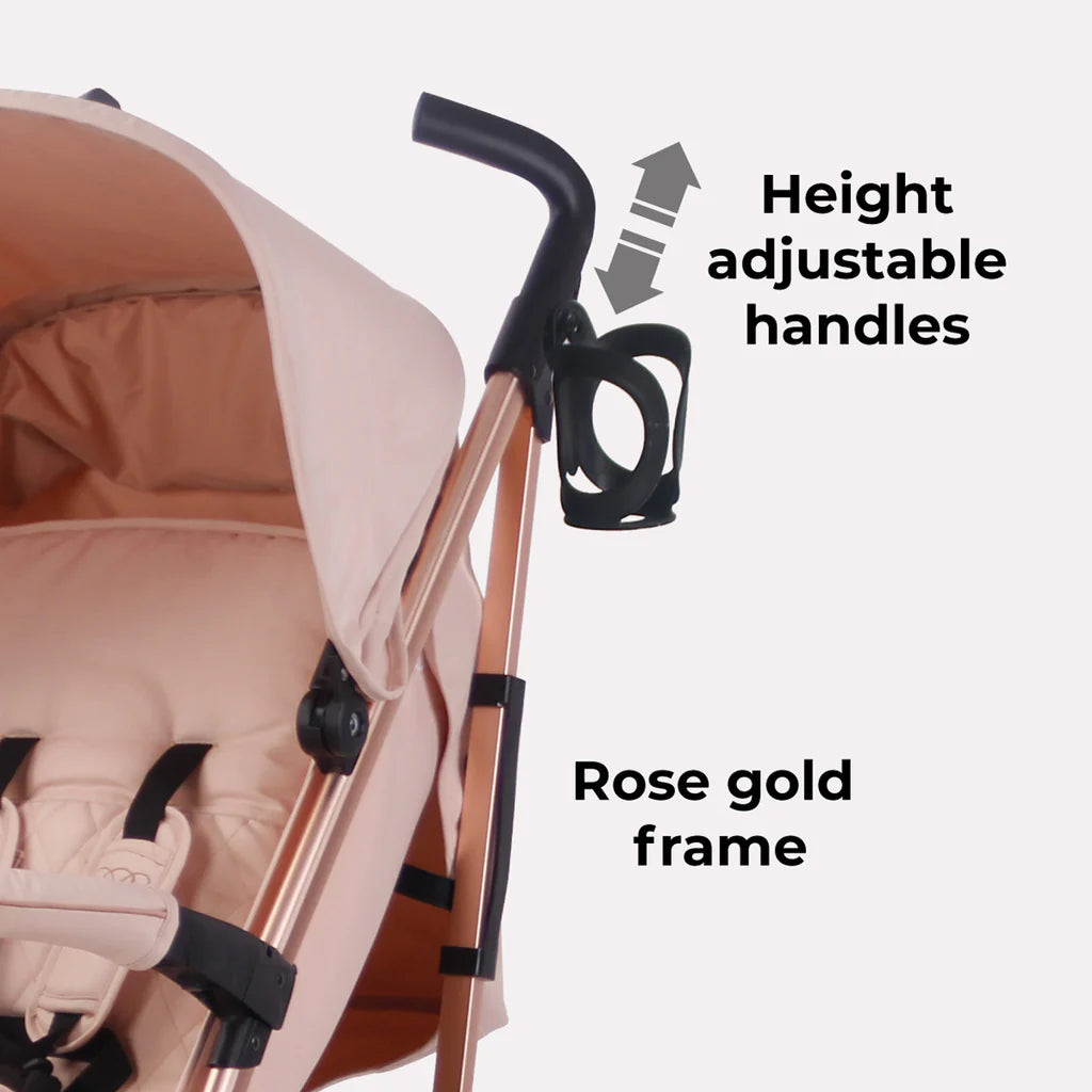 My Babiie MB51 Stroller - Billie Faiers Rose Gold Blush - For Your Little One