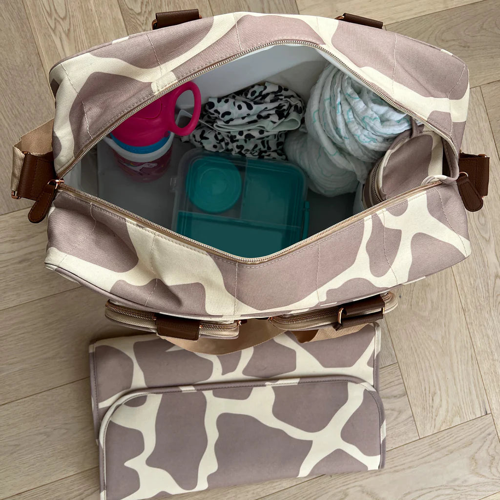 My Babiie Dani Dyer Giraffe Deluxe Changing Bag - For Your Little One