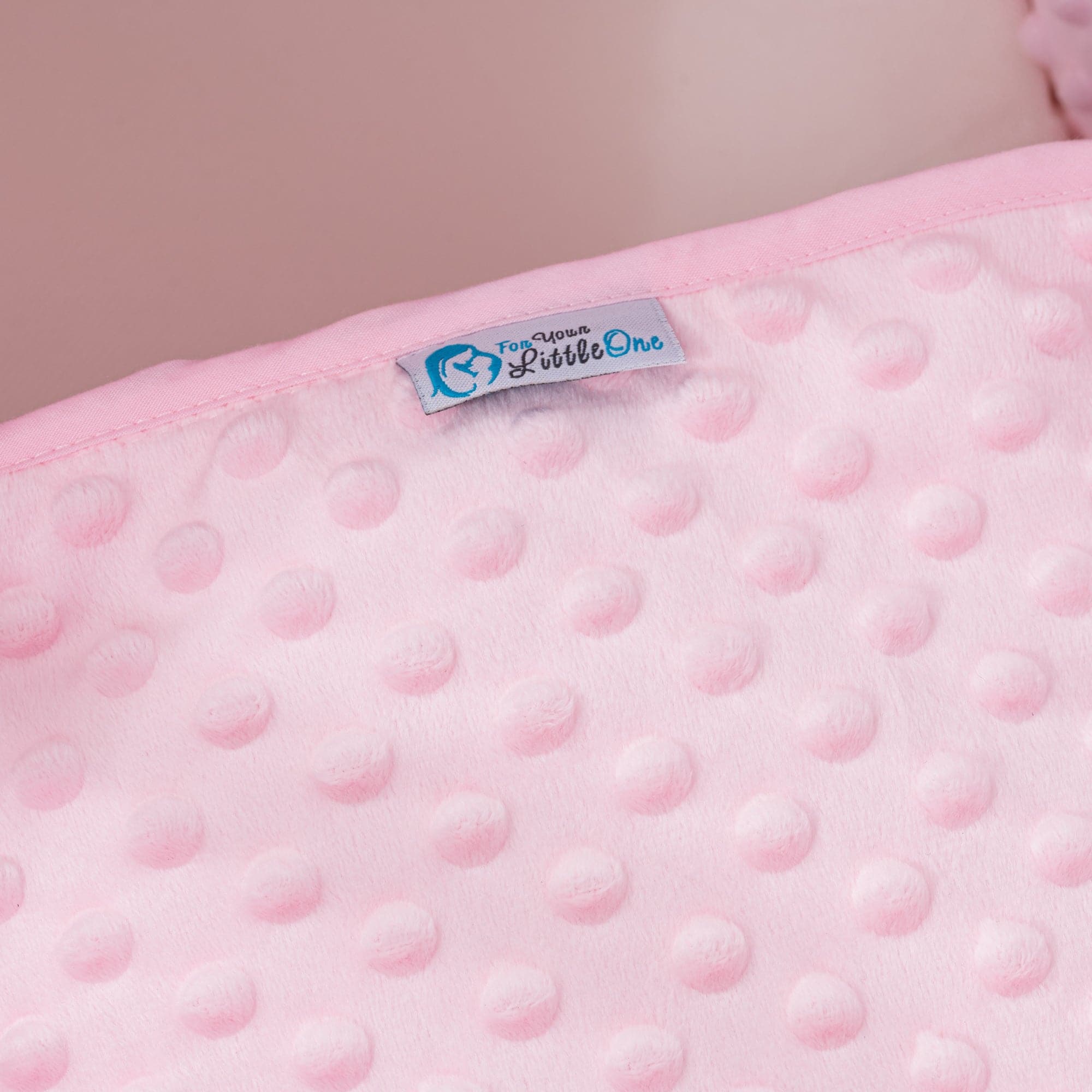 Pod Pink Dimple Moses Basket Bedding Set - For Your Little One