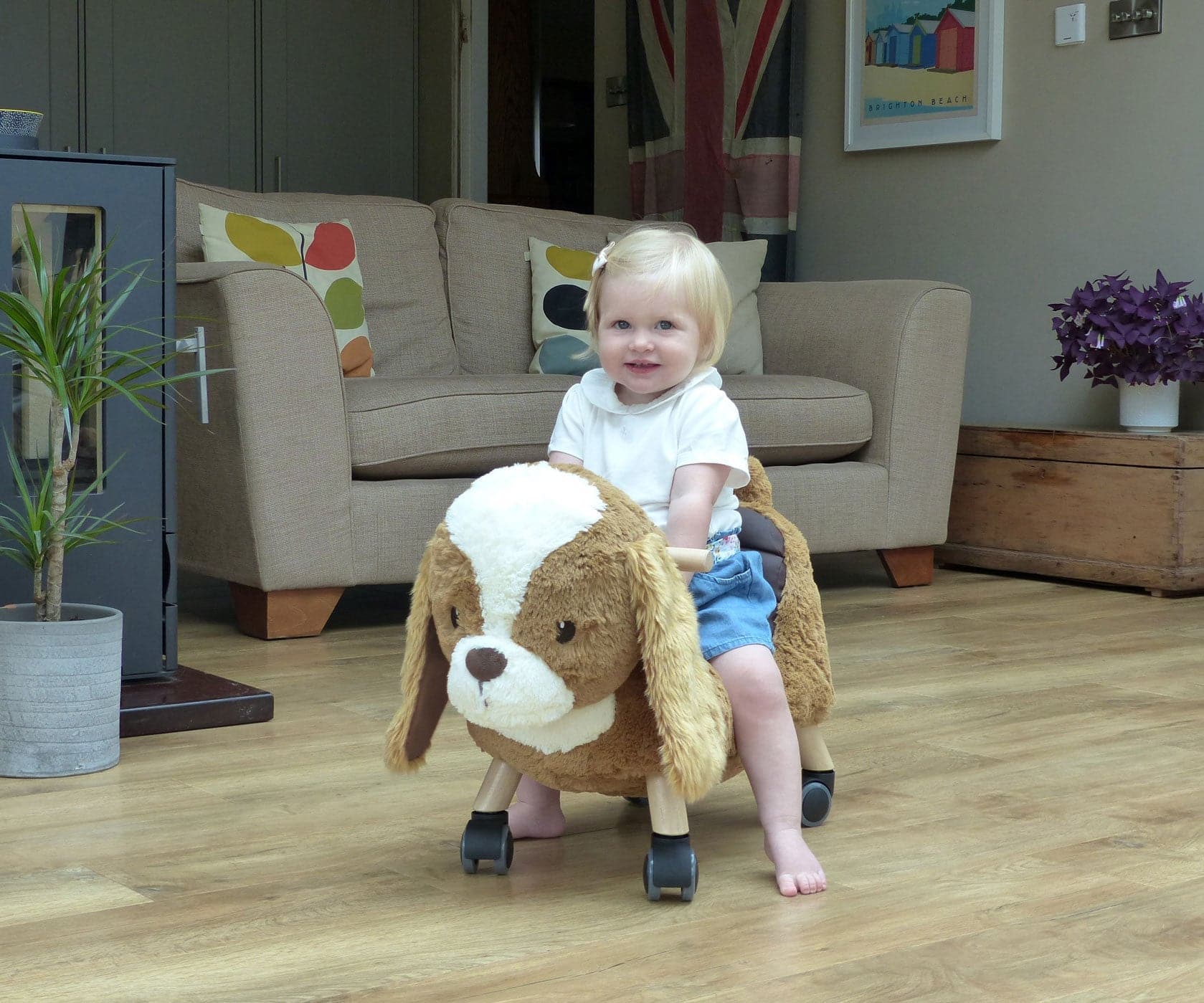 Little Bird Told Me Peanut Pup Ride On Toy (shop only) - | For Your Little One
