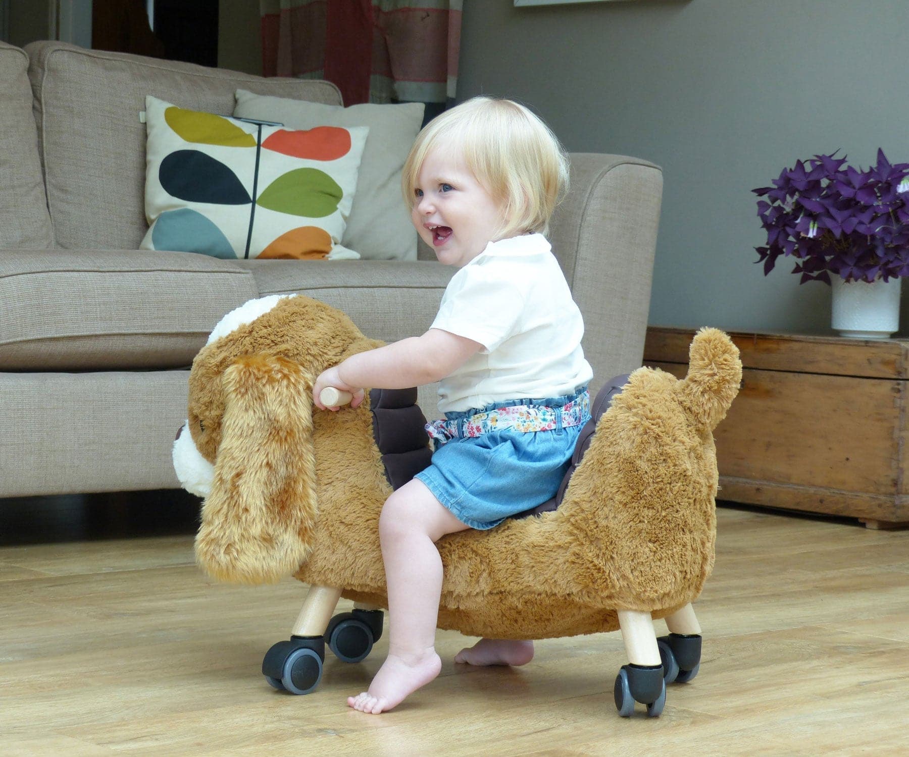 Little Bird Told Me Peanut Pup Ride On Toy (shop only) - For Your Little One