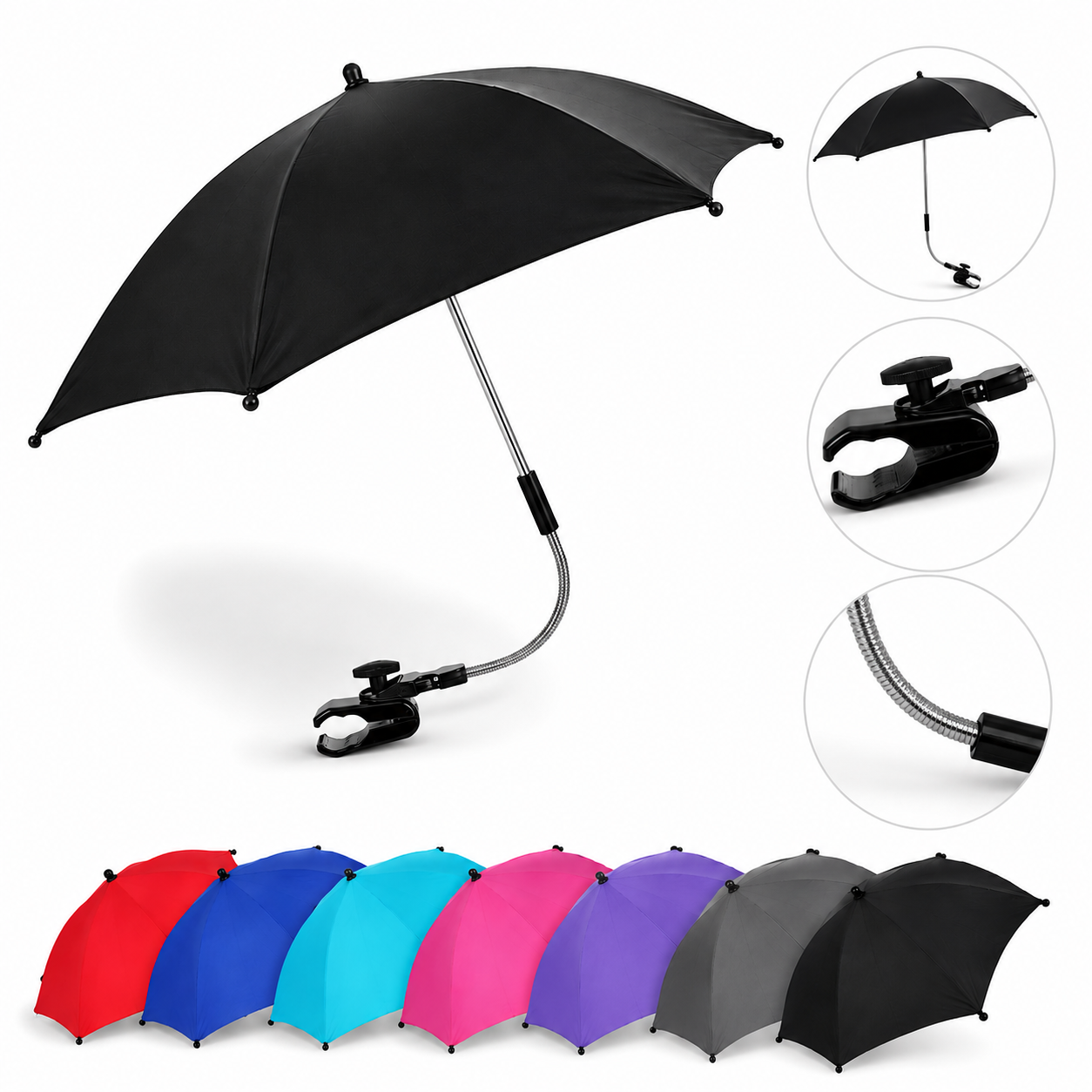 Baby Parasol / Umbrella Compatible With Bugaboo