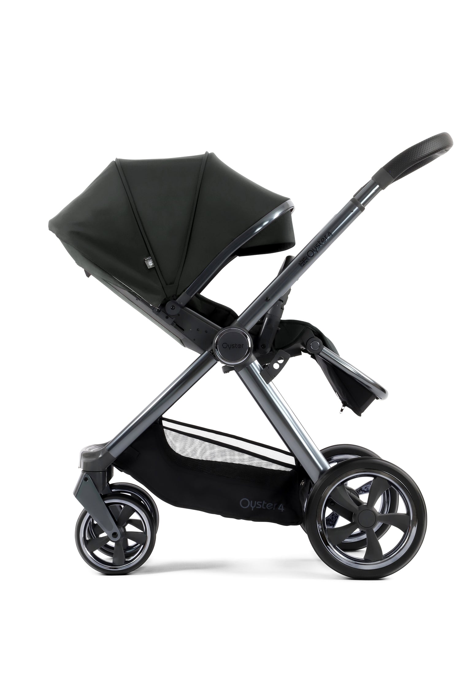 Babystyle Oyster 4 Luxury 7 Piece Travel System Bundle - Black Olive