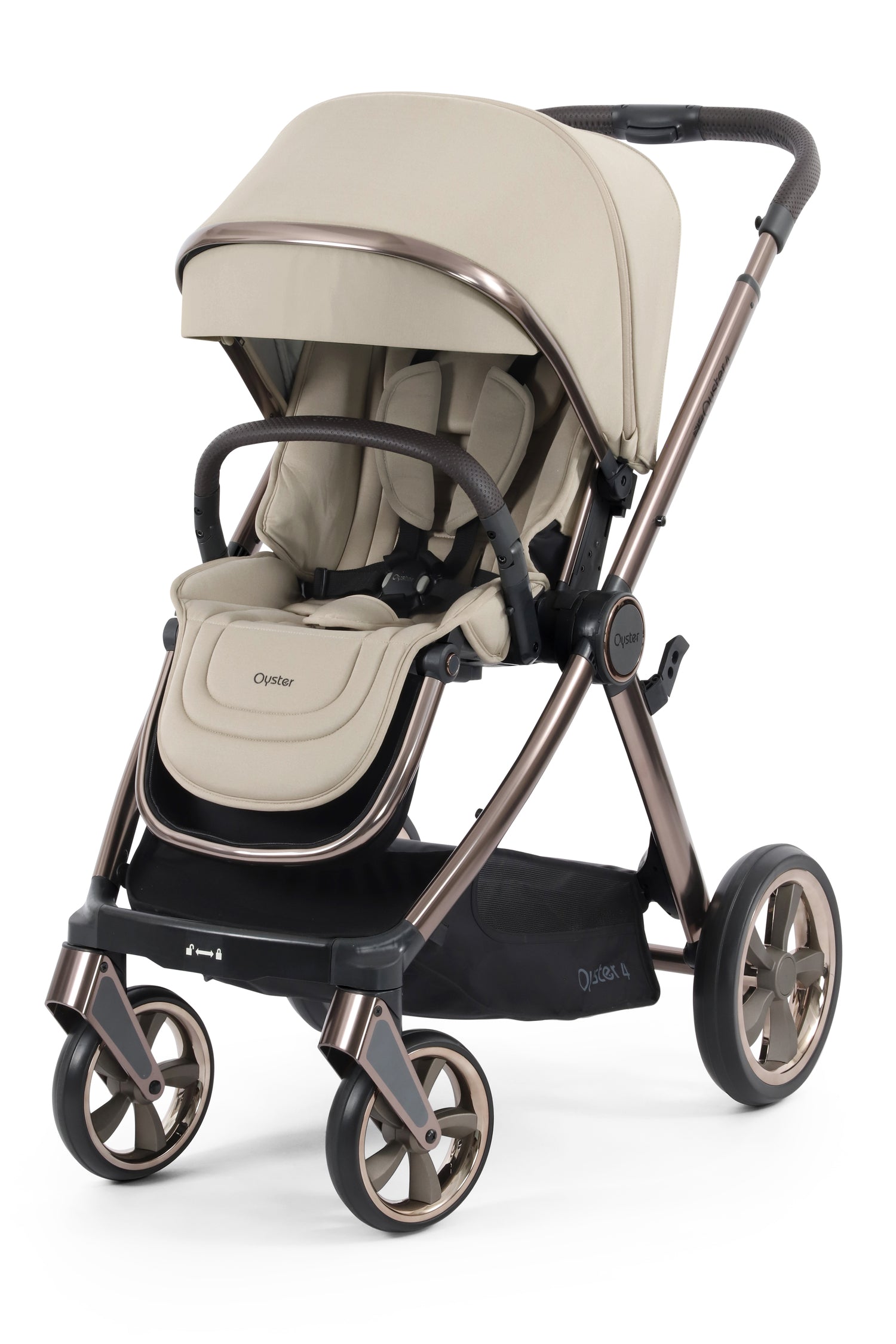 Babystyle Oyster 4 Essential 5 Piece Travel System Bundle - Buttermilk