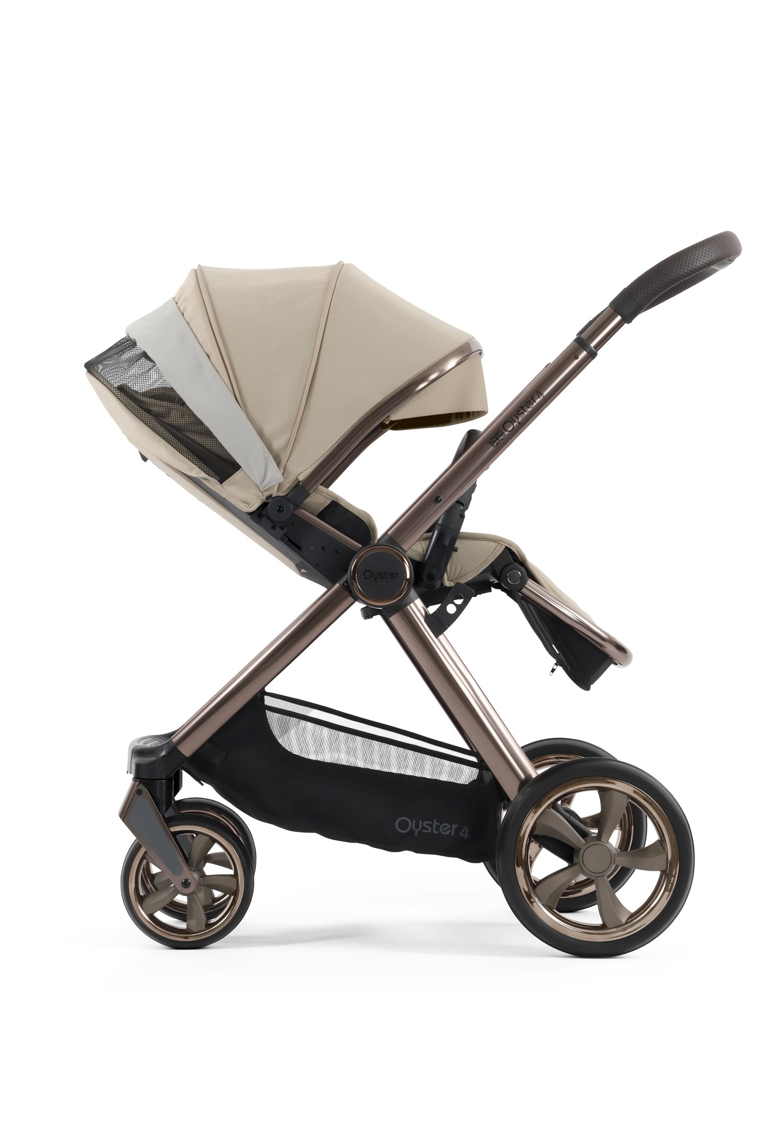 Babystyle Oyster 4 Essential 5 Piece Travel System Bundle - Buttermilk