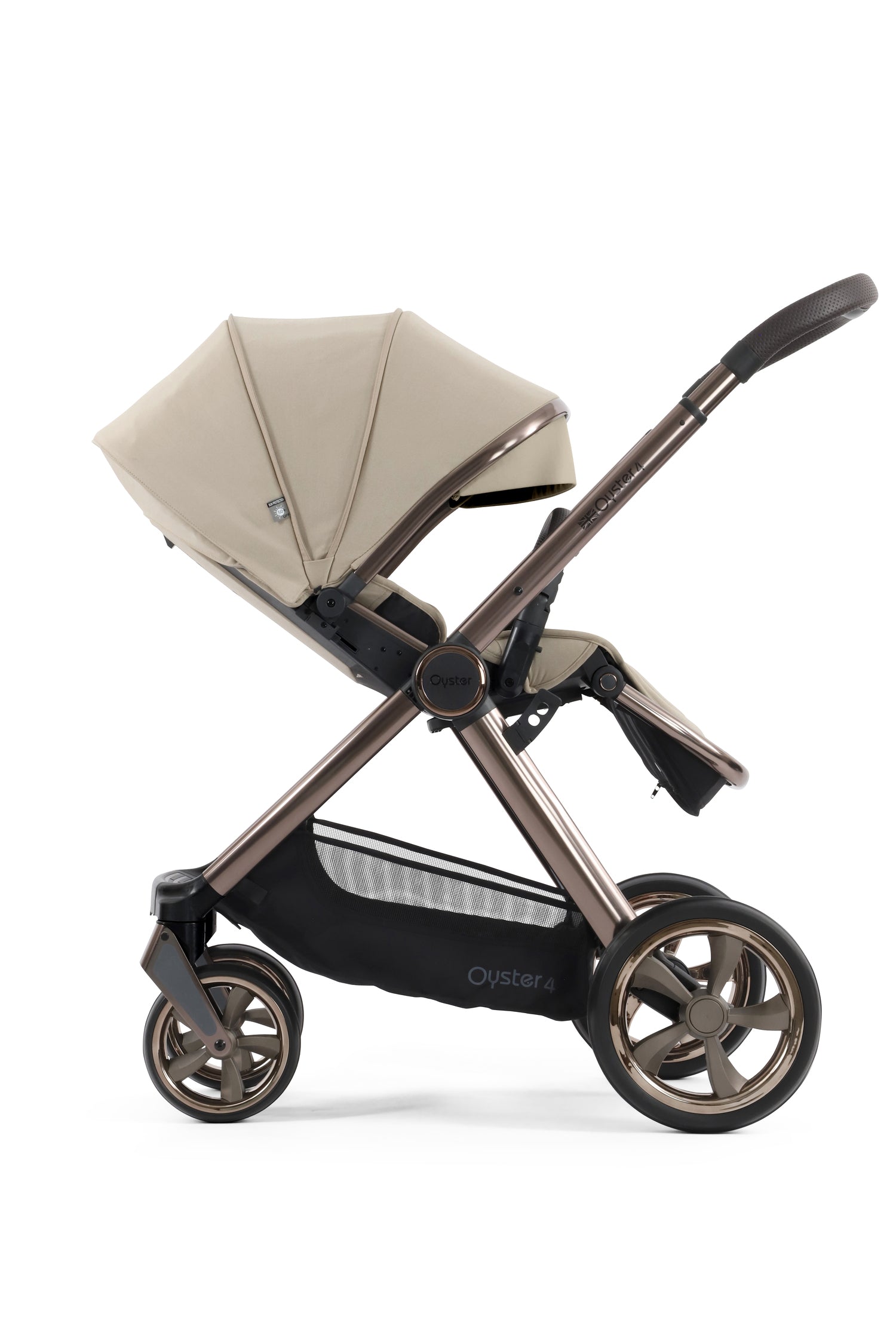 Babystyle Oyster 4 Essential 5 Piece Travel System Bundle - Buttermilk