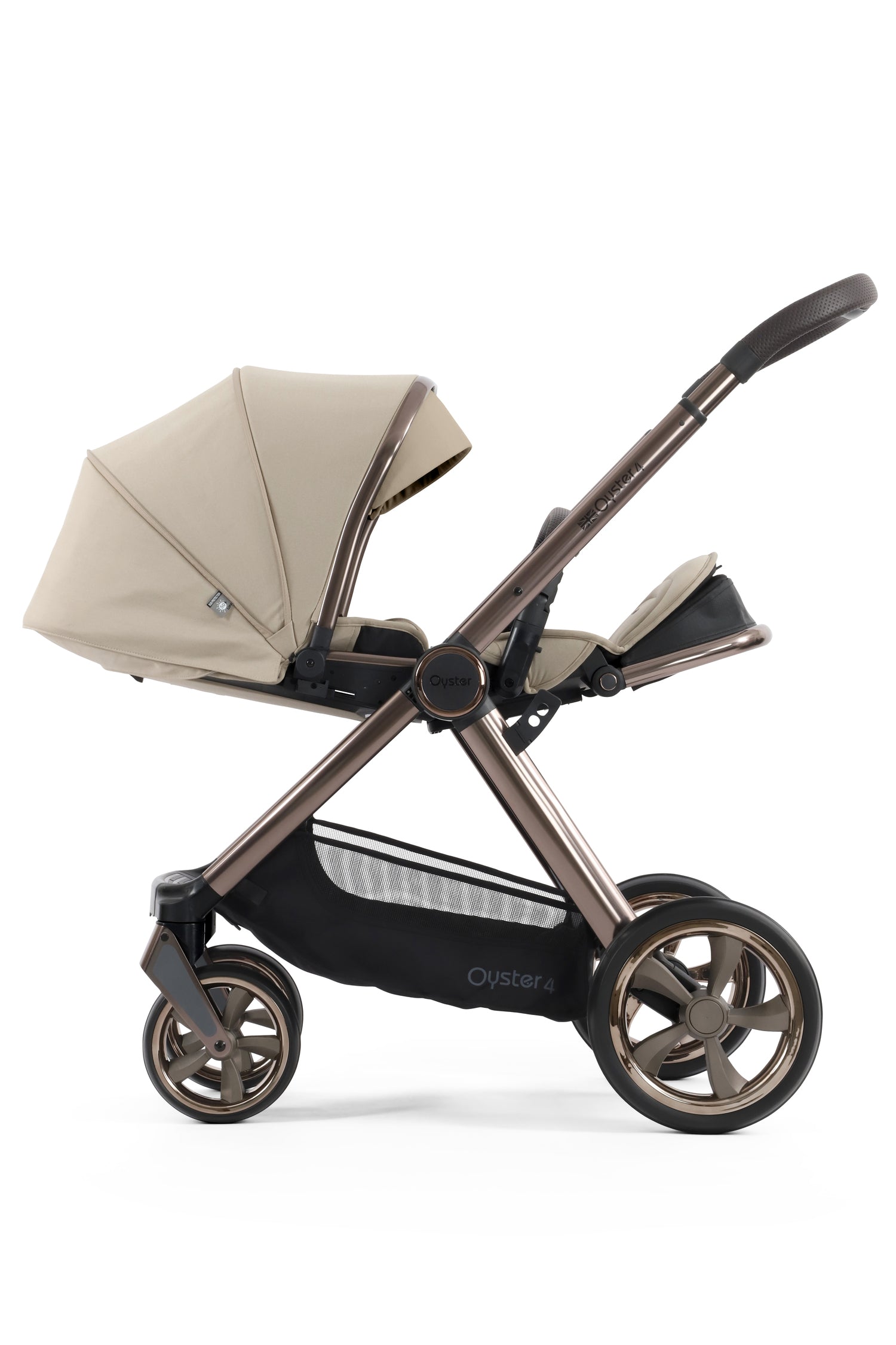 Babystyle Oyster 4 Essential 5 Piece Travel System Bundle - Buttermilk