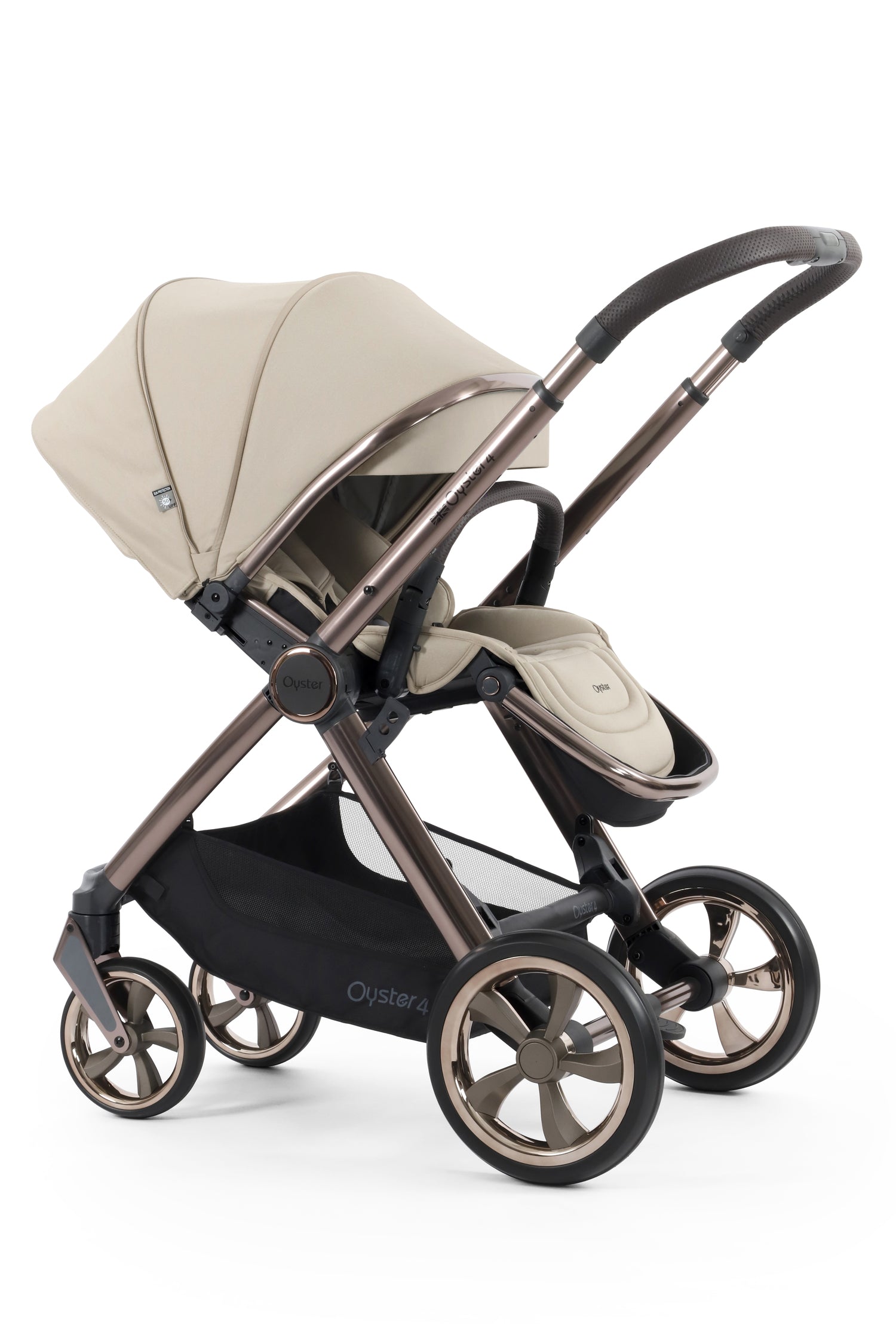 Babystyle Oyster 4 Essential 5 Piece Travel System Bundle - Buttermilk