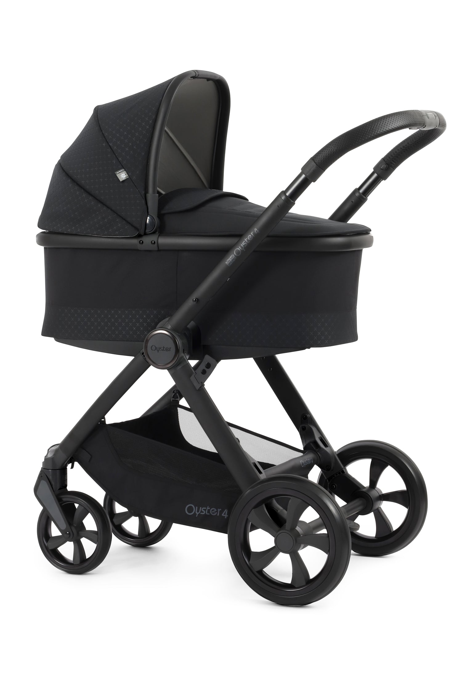 Babystyle Oyster 4 Luxury 7 Piece Travel System Bundle - Raven