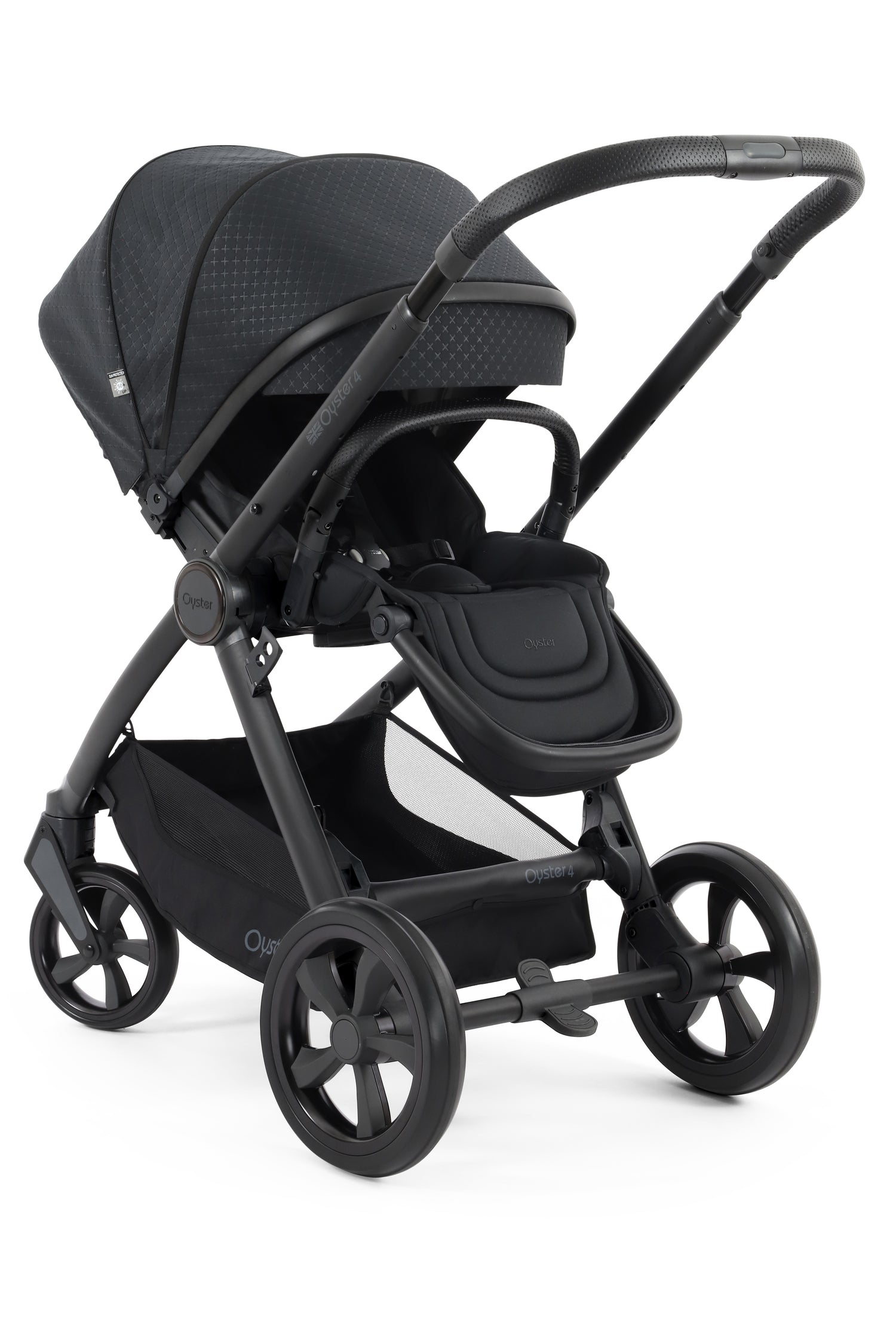 Babystyle Oyster 4 Essential 5 Piece Travel System Bundle - Raven