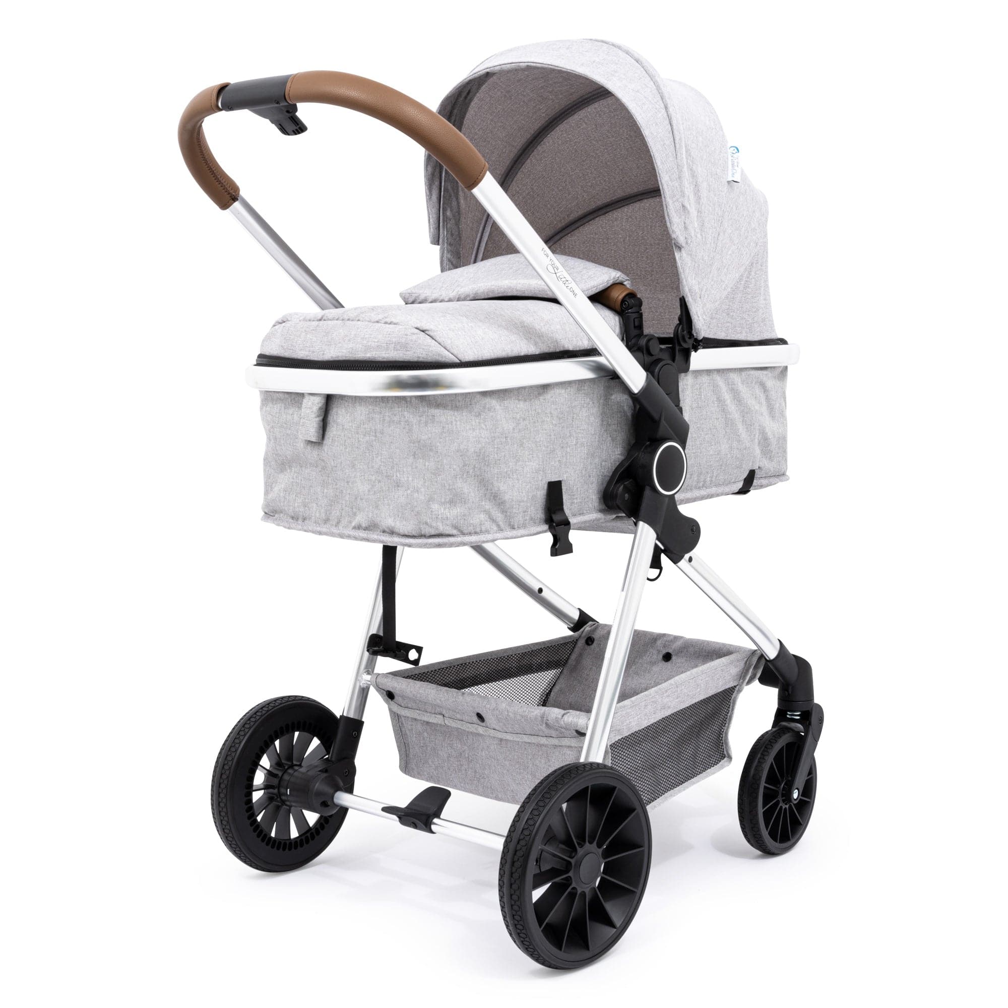 For Your Little One LITE 3 In 1 Travel System - Argenti Grey - For Your Little One