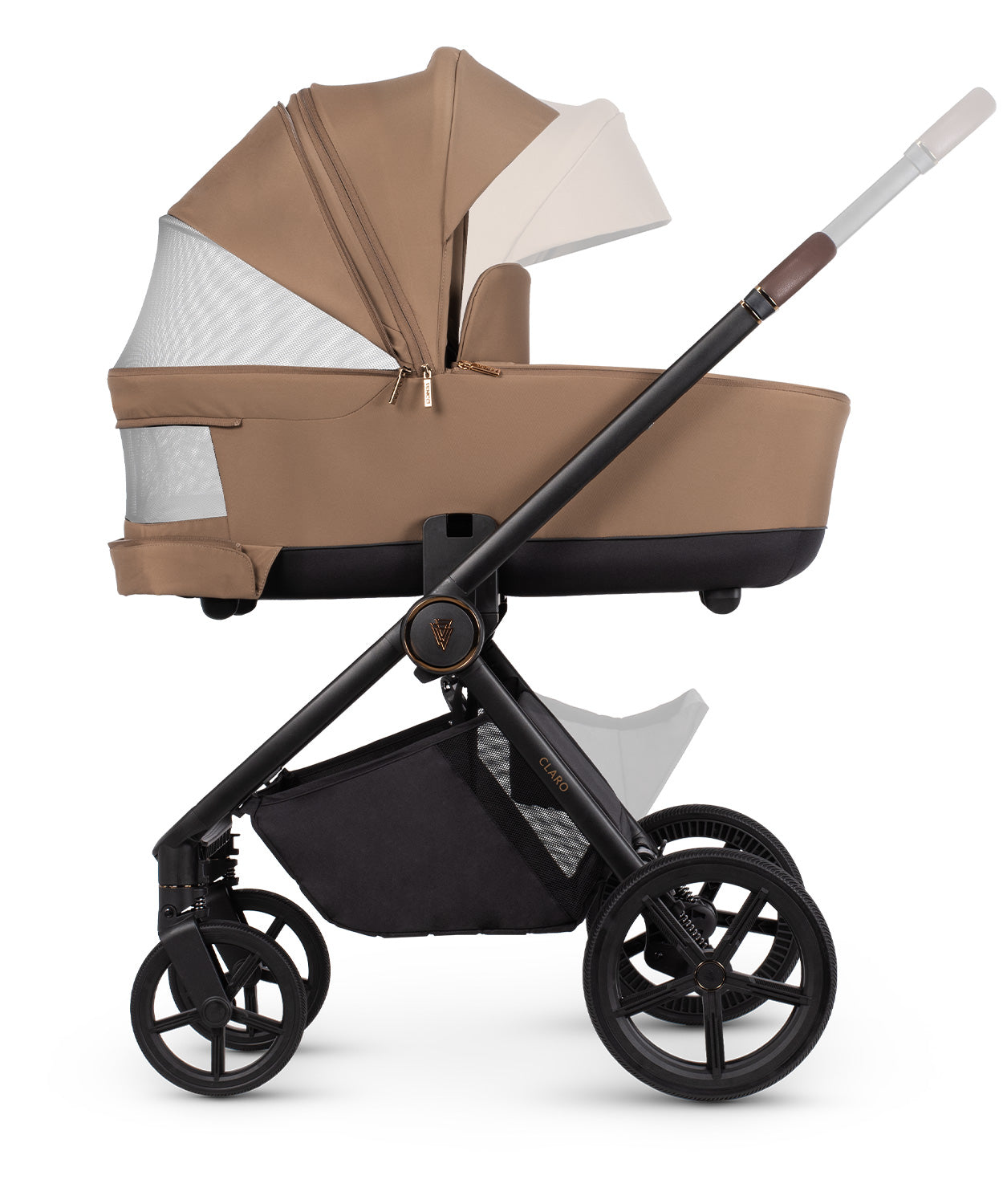 Venicci Claro 3 In 1 Travel System + Base - Caramel