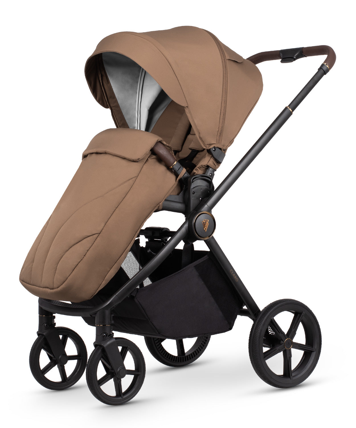 Venicci Claro 3 In 1 Travel System + Base - Caramel