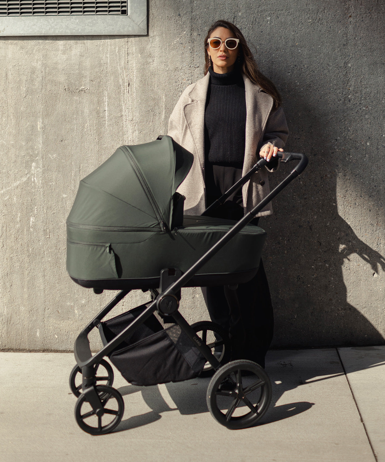 Venicci Claro 3 In 1 Travel System + Base - Forest