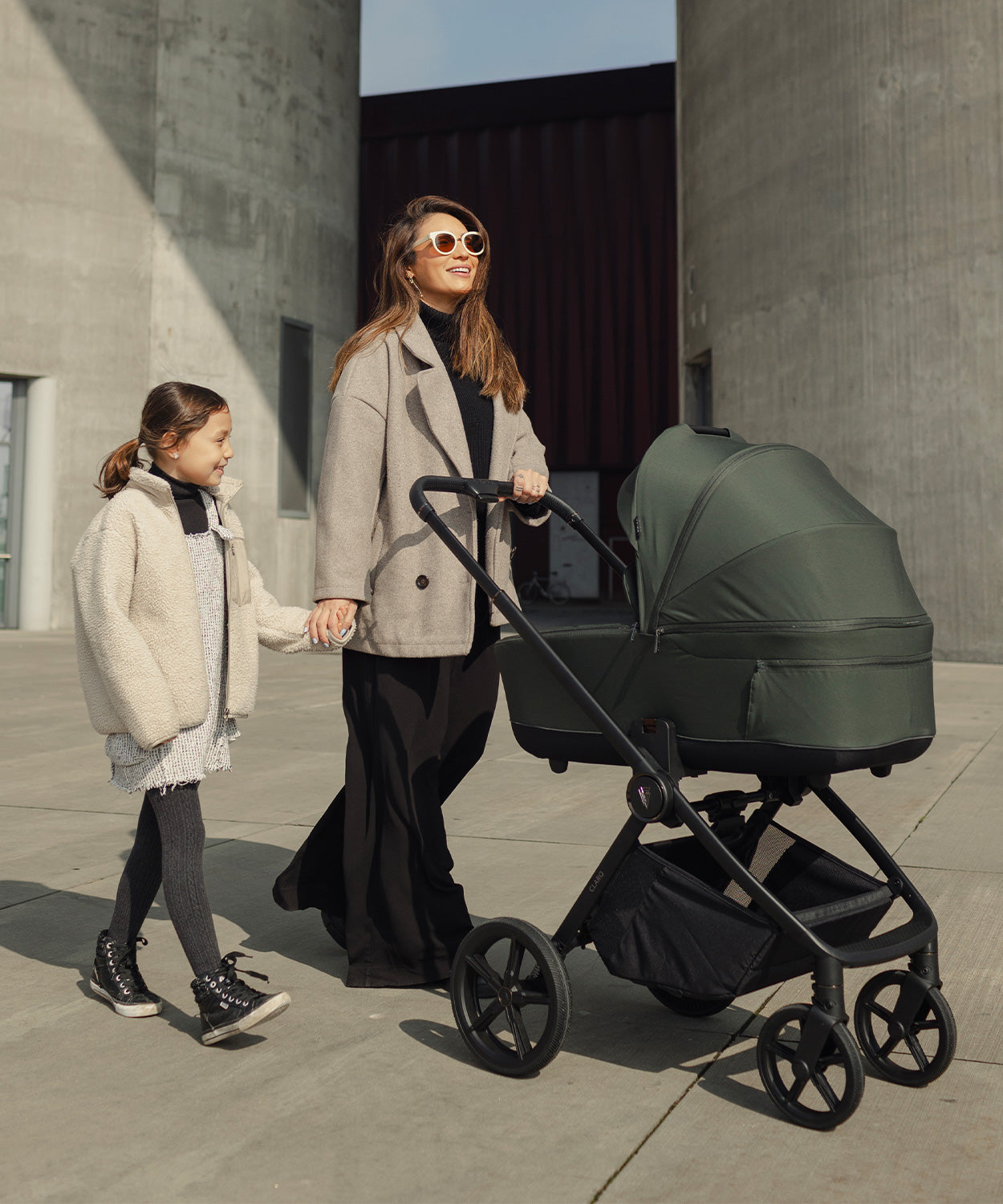 Venicci Claro 3 In 1 Travel System + Base - Forest
