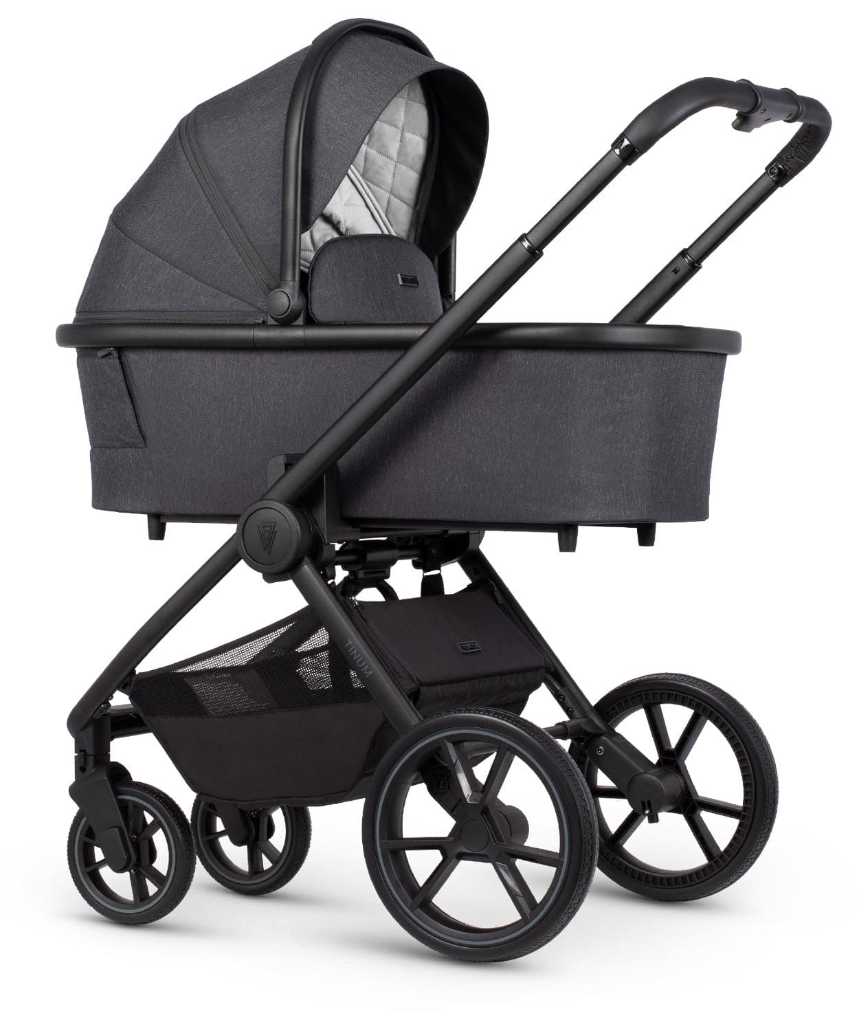 Venicci Tinum Edge 2 In 1 Pram Pushchair - Charcoal -  | For Your Little One