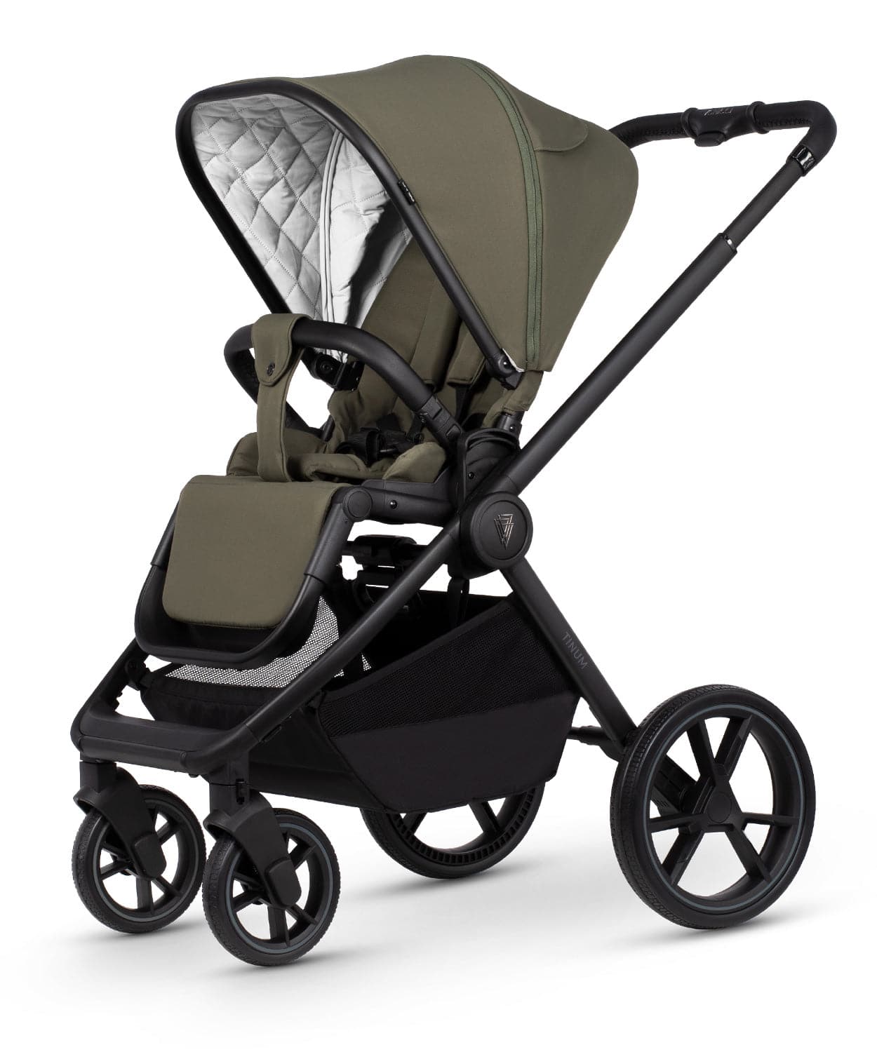 Venicci Tinum Edge 2 In 1  Pram Pushchair - Moss - For Your Little One