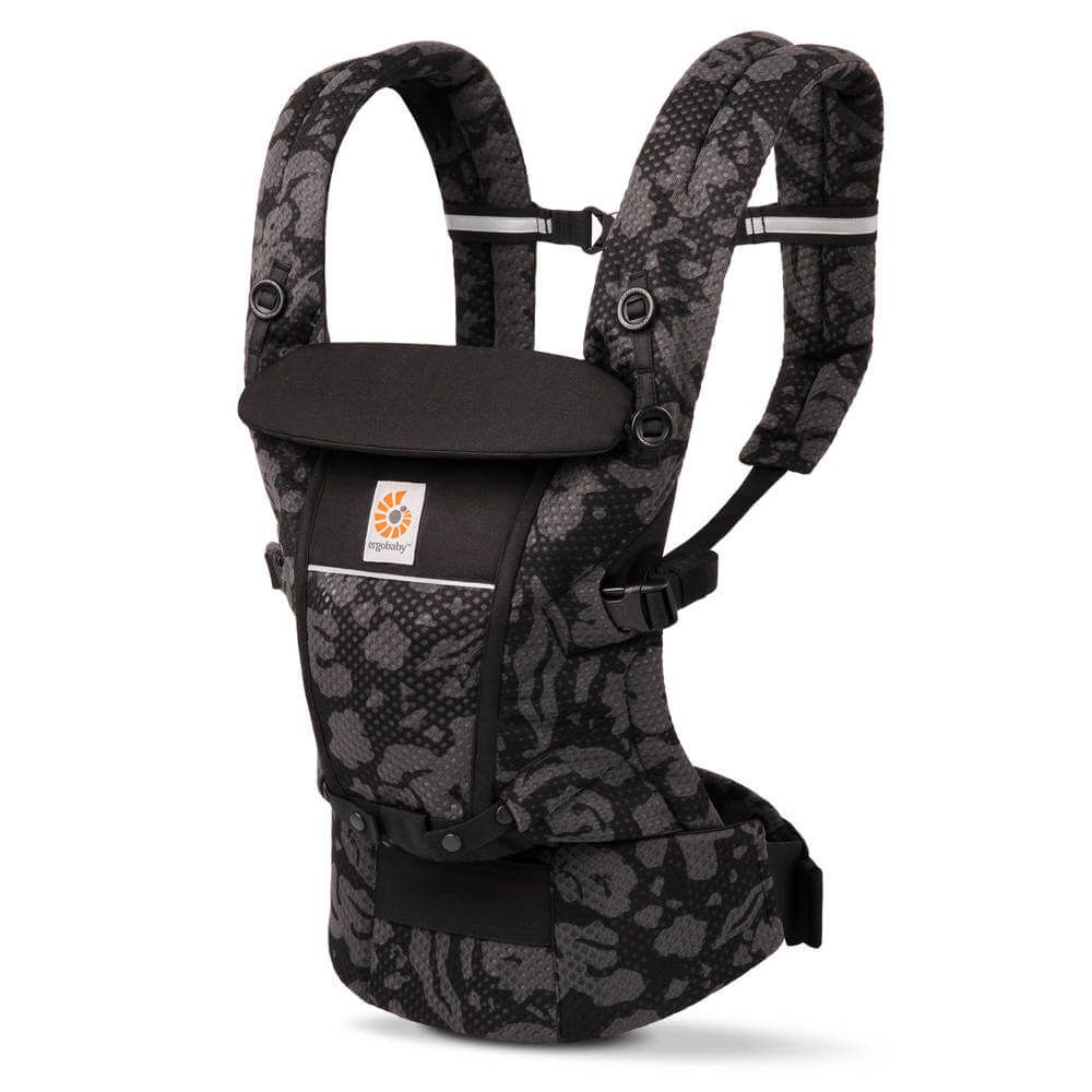 Ergobaby Carrier Adapt Soft Flex Mesh- Onyx Blooms - For Your Little One