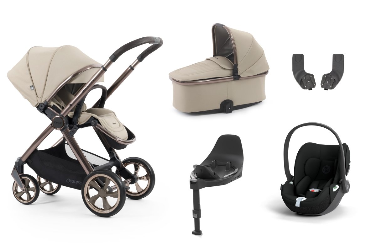 Babystyle Oyster 4 Essential 5 Piece Travel System Bundle - Buttermilk - For Your Little One