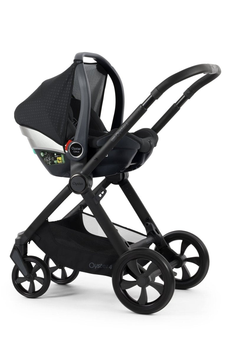 Babystyle Oyster 4 Essential 5 Piece Travel System Bundle - Raven - For Your Little One