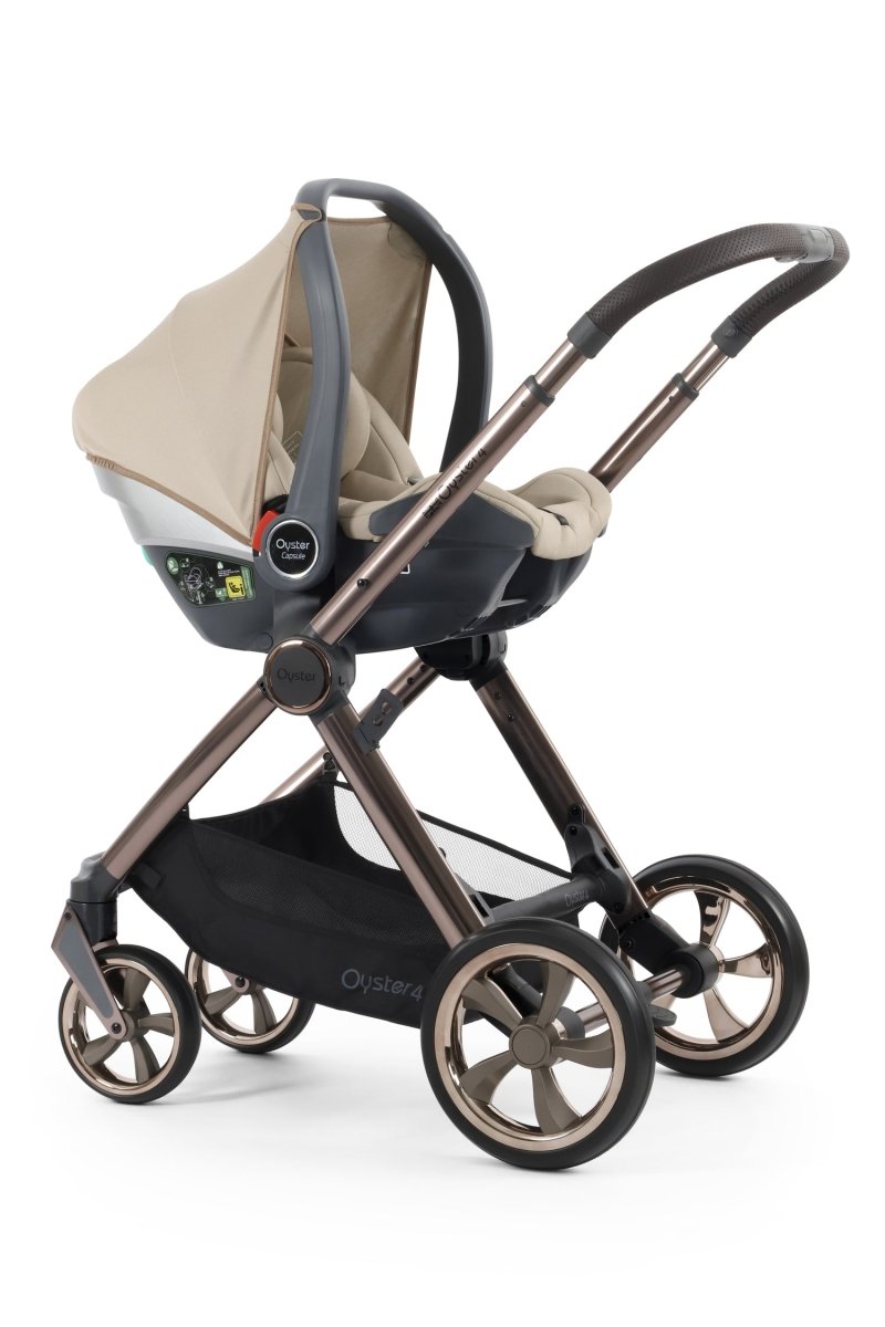 Babystyle Oyster 4 Ultimate 12 Piece Travel System Bundle - Buttermilk - For Your Little One