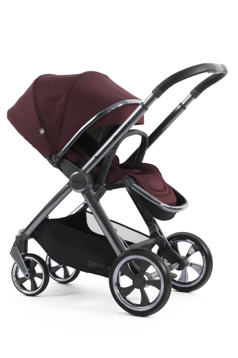 Babystyle Oyster 4 Ultimate 12 Piece Travel System Bundle - Mulberry - For Your Little One