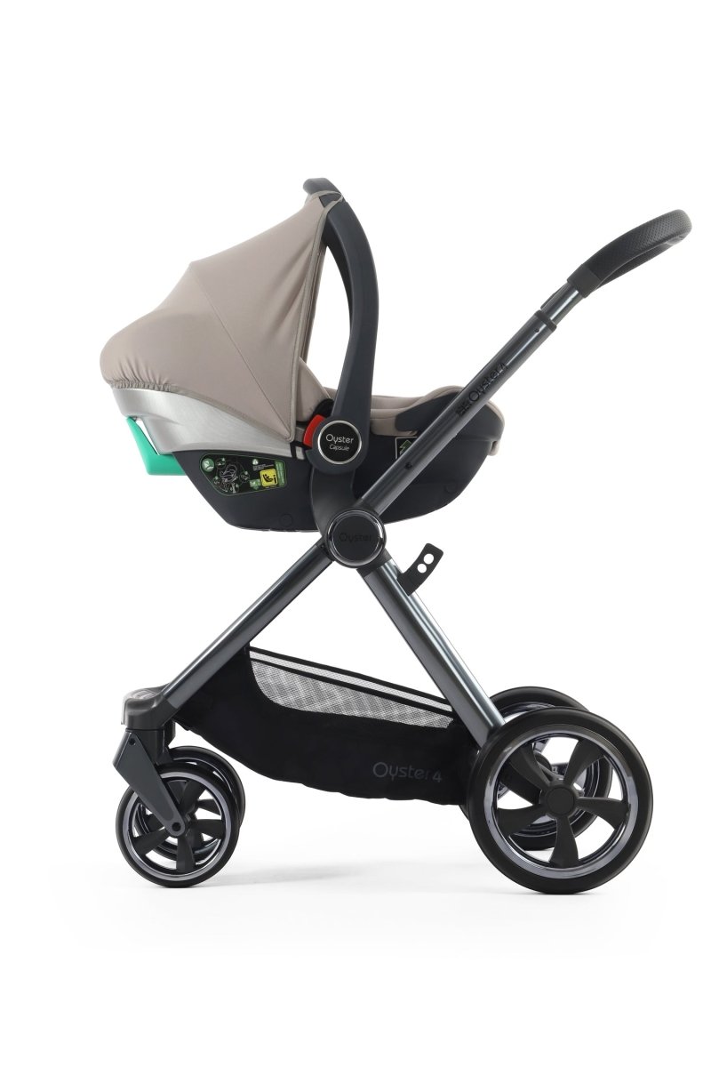 Babystyle Oyster 4 Ultimate 12 Piece Travel System Bundle - Stone - For Your Little One